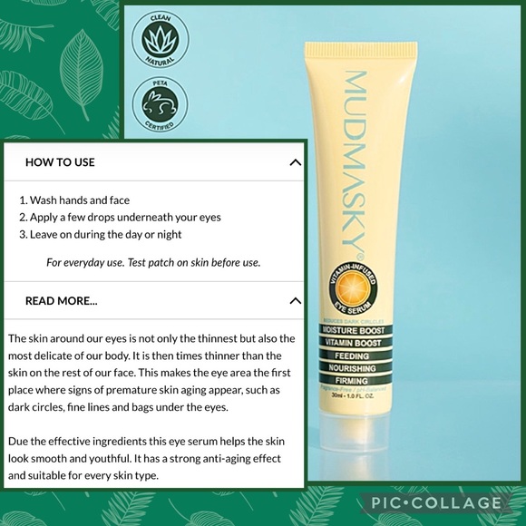 🌿NEW Mudmasky Vitamin Infused Eye Serum🌿 - Picture 5 of 11
